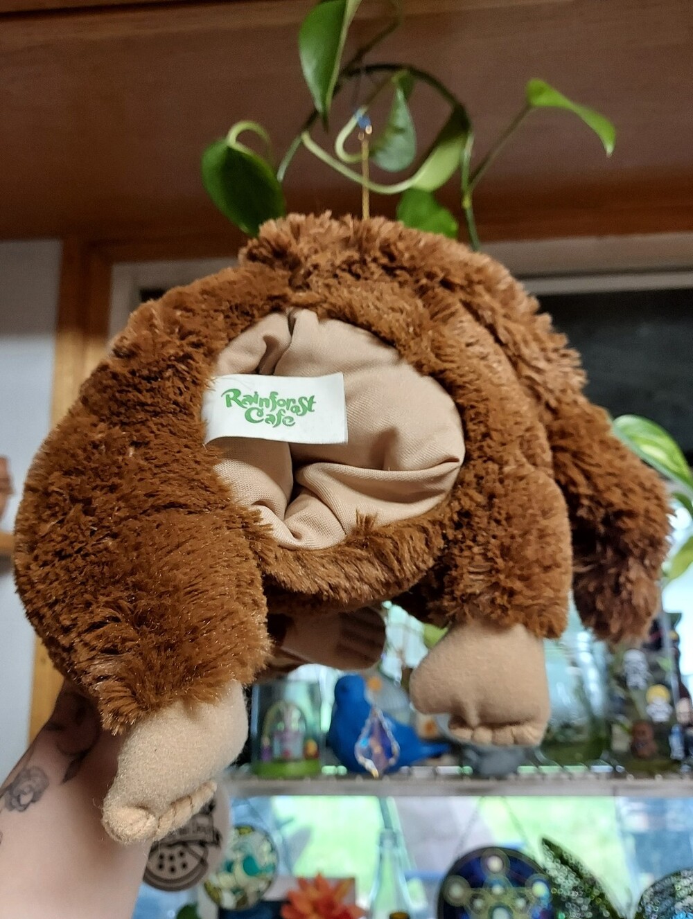 🐒 Vintage Rainforest Cafe Monkey Plushie Puppet Good/Great condition - Picture 4 of 5